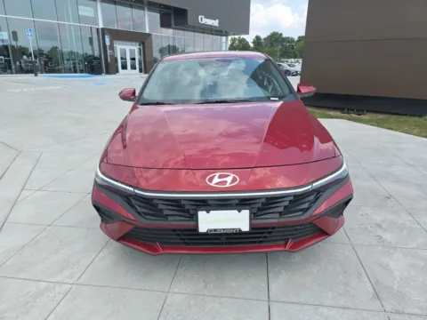 Photos of 2025 Hyundai Elantra Hybrid Blue for sale in Wentzville, MO at Clement Hyundai