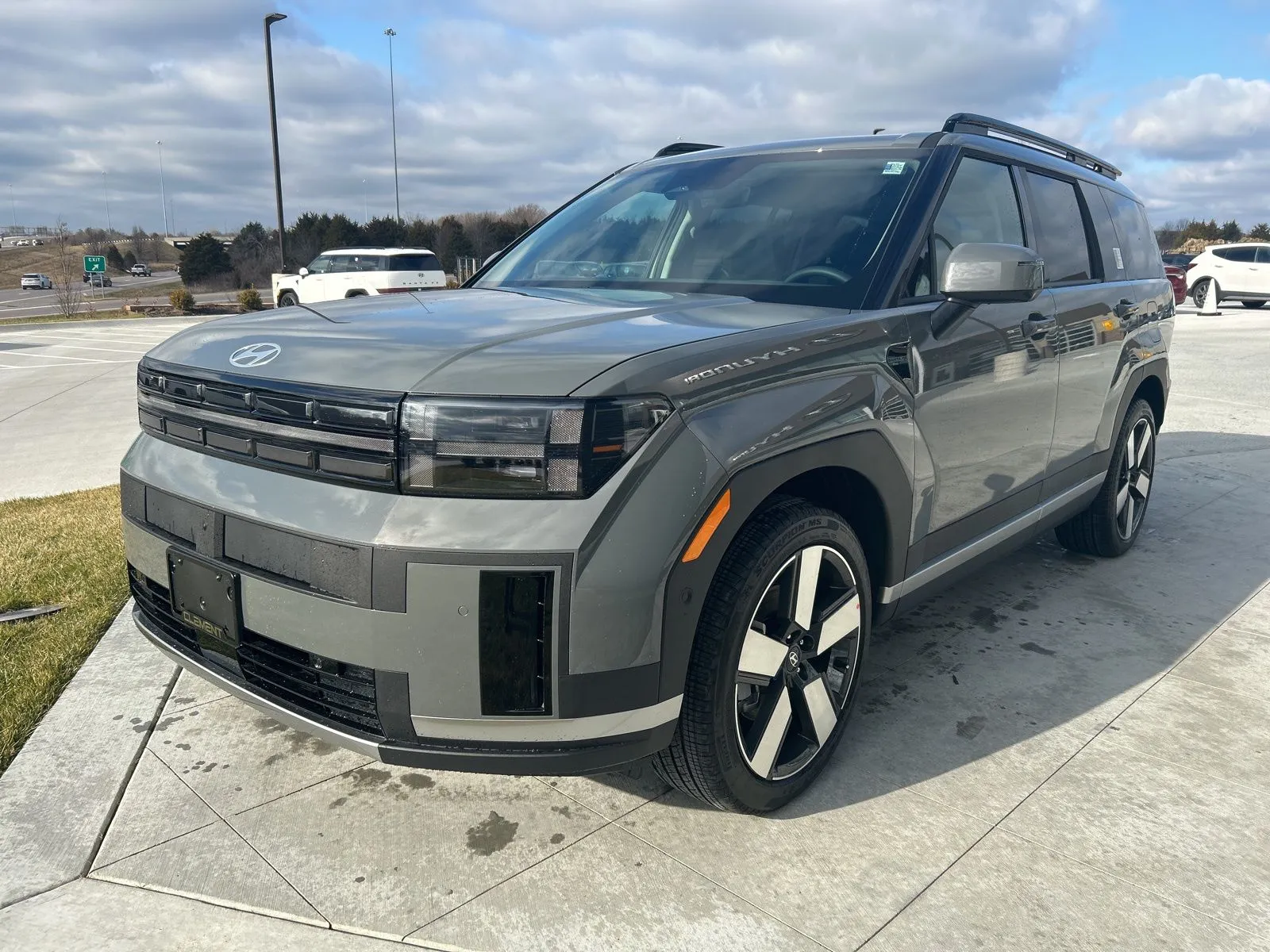 Gray 2025 Hyundai Santa Fe Hybrid Limited for sale in Wentzville, MO