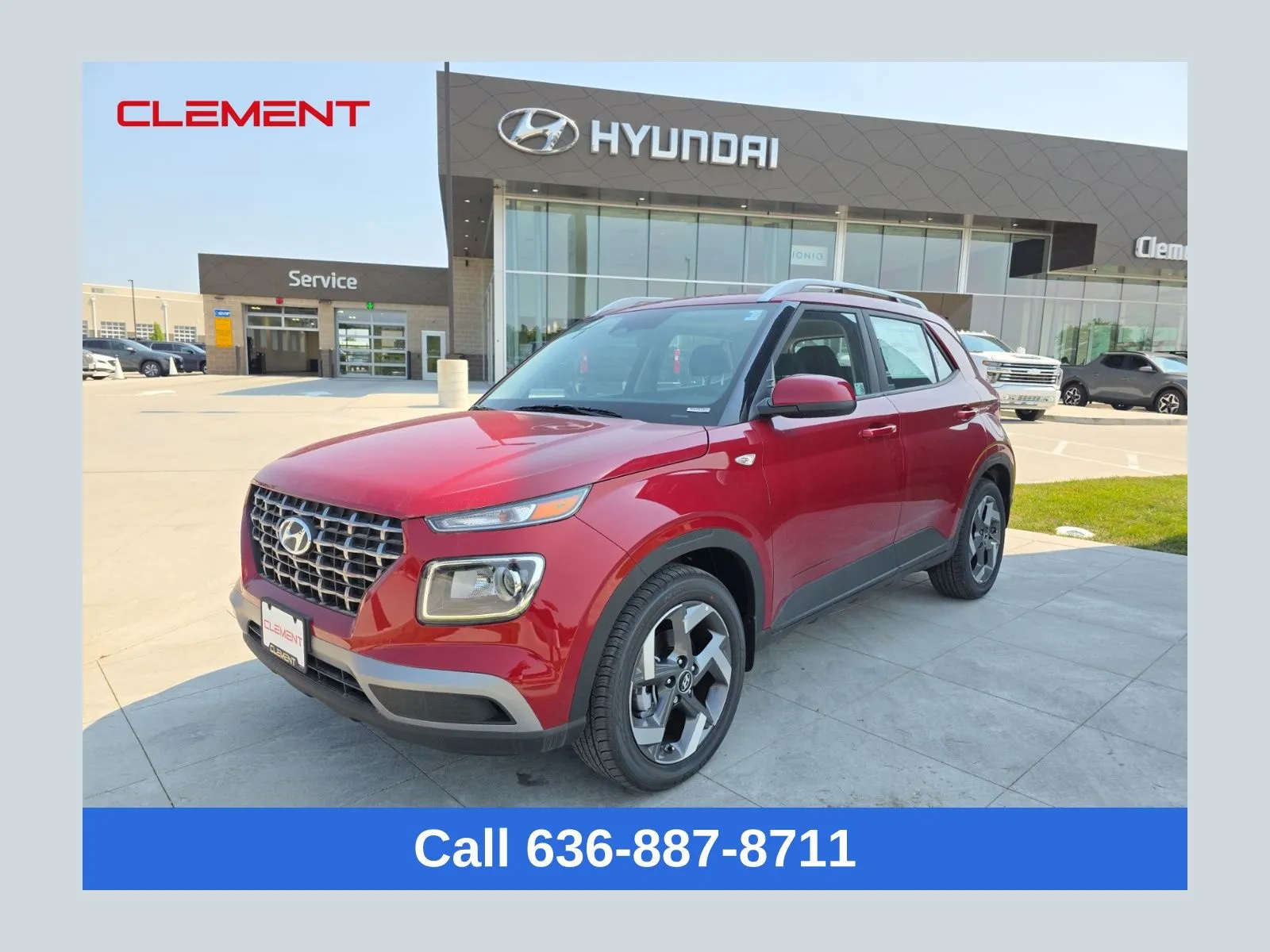 Red 2025 Hyundai Venue SEL for sale in Wentzville, MO