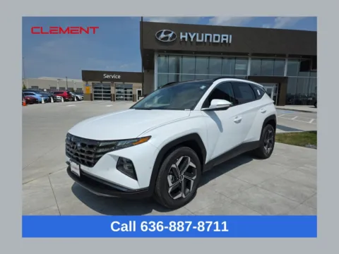 White 2024 Hyundai Tucson Hybrid Limited for sale in Wentzville, MO