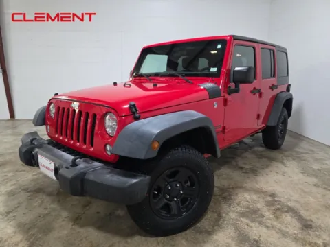 Red 2017 Jeep Wrangler Unlimited Sport for sale in Wentzville, MO