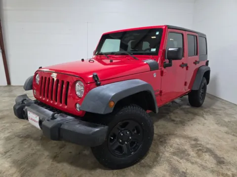 Red 2017 Jeep Wrangler Unlimited Sport for sale in Wentzville, MO