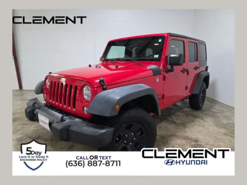 Red 2017 Jeep Wrangler Unlimited Sport for sale in Wentzville, MO