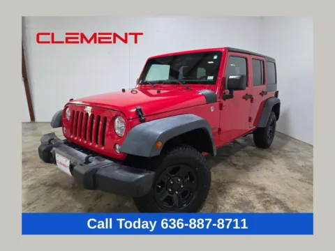 Red 2017 Jeep Wrangler Unlimited Sport for sale in Wentzville, MO