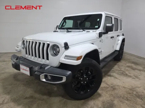 White 2021 Jeep Wrangler Unlimited Sahara 4xe for sale in Wentzville, MO