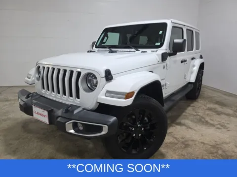 White 2021 Jeep Wrangler Unlimited Sahara 4xe for sale in Wentzville, MO