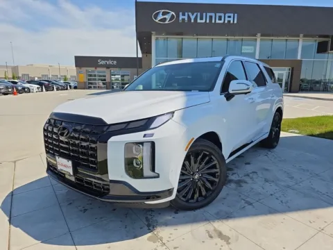 White 2025 Hyundai Palisade Calligraphy Night Edition for sale in Wentzville, MO