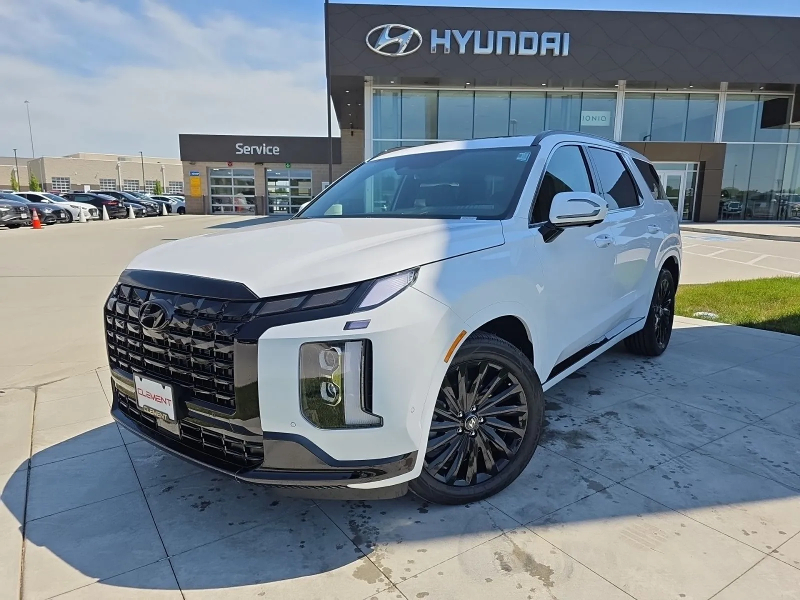White 2025 Hyundai Palisade Calligraphy Night Edition for sale in Wentzville, MO