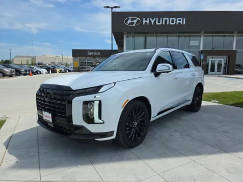 White 2025 Hyundai Palisade Calligraphy Night Edition for sale in Wentzville, MO
