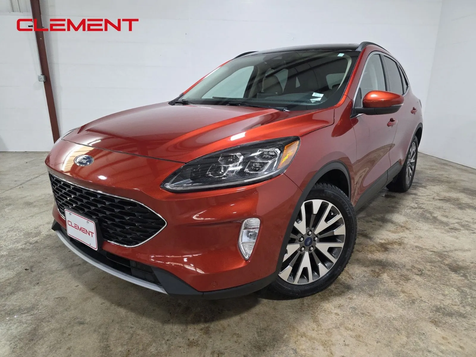 Orange 2020 Ford Escape Titanium Hybrid for sale in Wentzville, MO