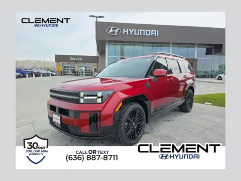 Red 2025 Hyundai Santa Fe Hybrid Calligraphy for sale in Wentzville, MO