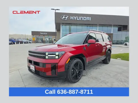 Red 2025 Hyundai Santa Fe Hybrid Calligraphy for sale in Wentzville, MO