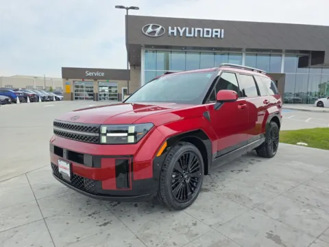 Red 2025 Hyundai Santa Fe Hybrid Calligraphy for sale in Wentzville, MO