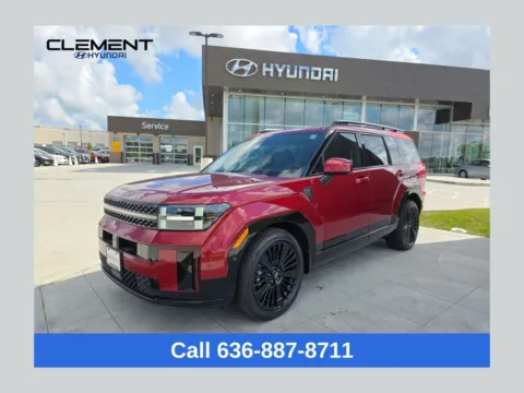 Red 2025 Hyundai Santa Fe Hybrid Calligraphy for sale in Wentzville, MO