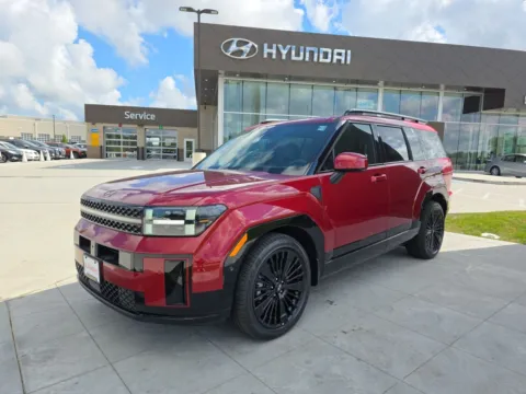 Red 2025 Hyundai Santa Fe Hybrid Calligraphy for sale in Wentzville, MO