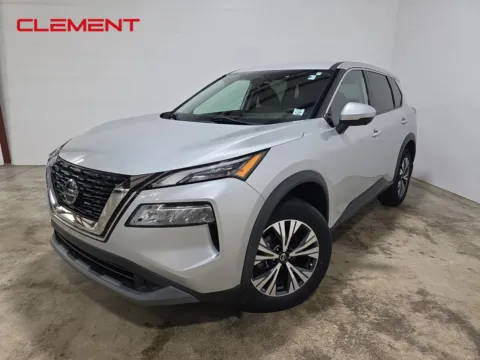 Silver 2021 Nissan Rogue SV for sale in Wentzville, MO