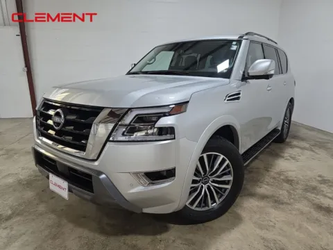 Silver 2023 Nissan Armada SL for sale in Wentzville, MO