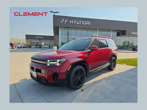 Red 2025 Hyundai Santa Fe Hybrid Calligraphy for sale in Wentzville, MO