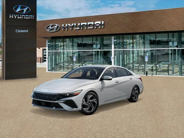 White 2025 Hyundai Elantra Limited for sale in Wentzville, MO