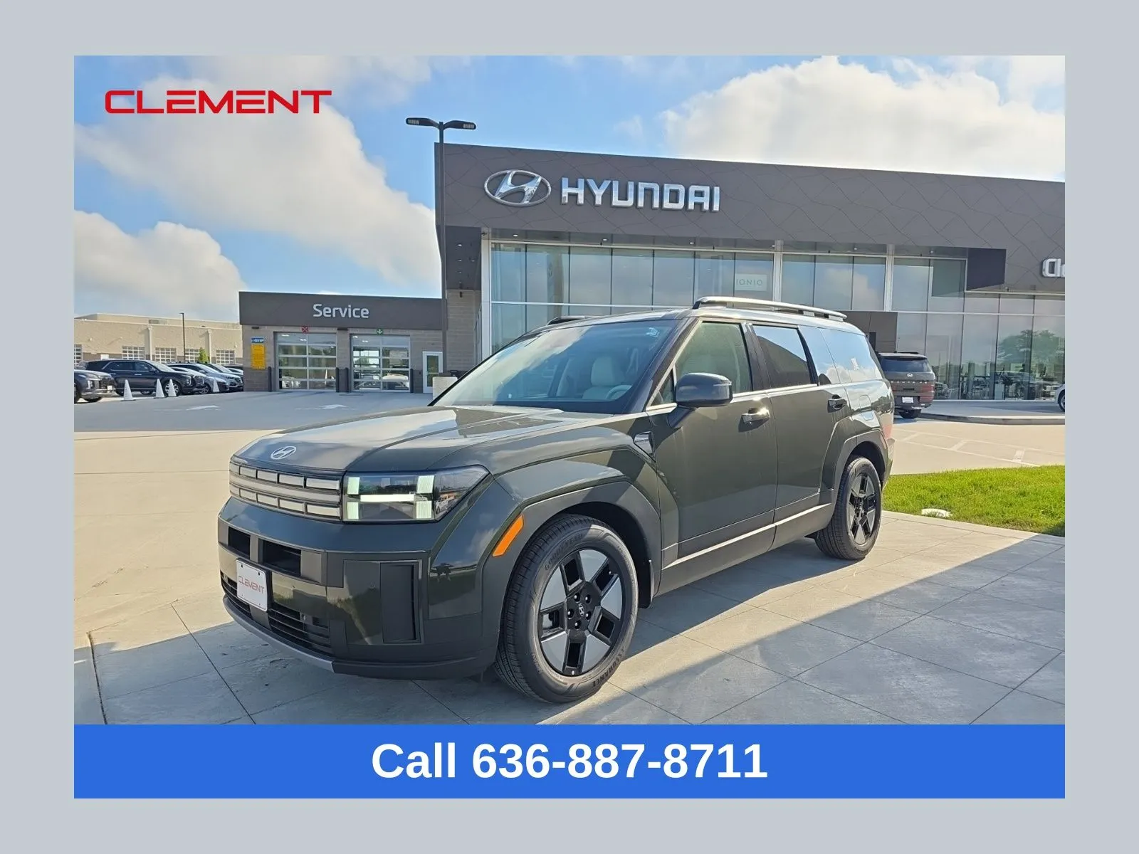 Green 2026 Hyundai Santa Fe Hybrid SEL for sale in Wentzville, MO