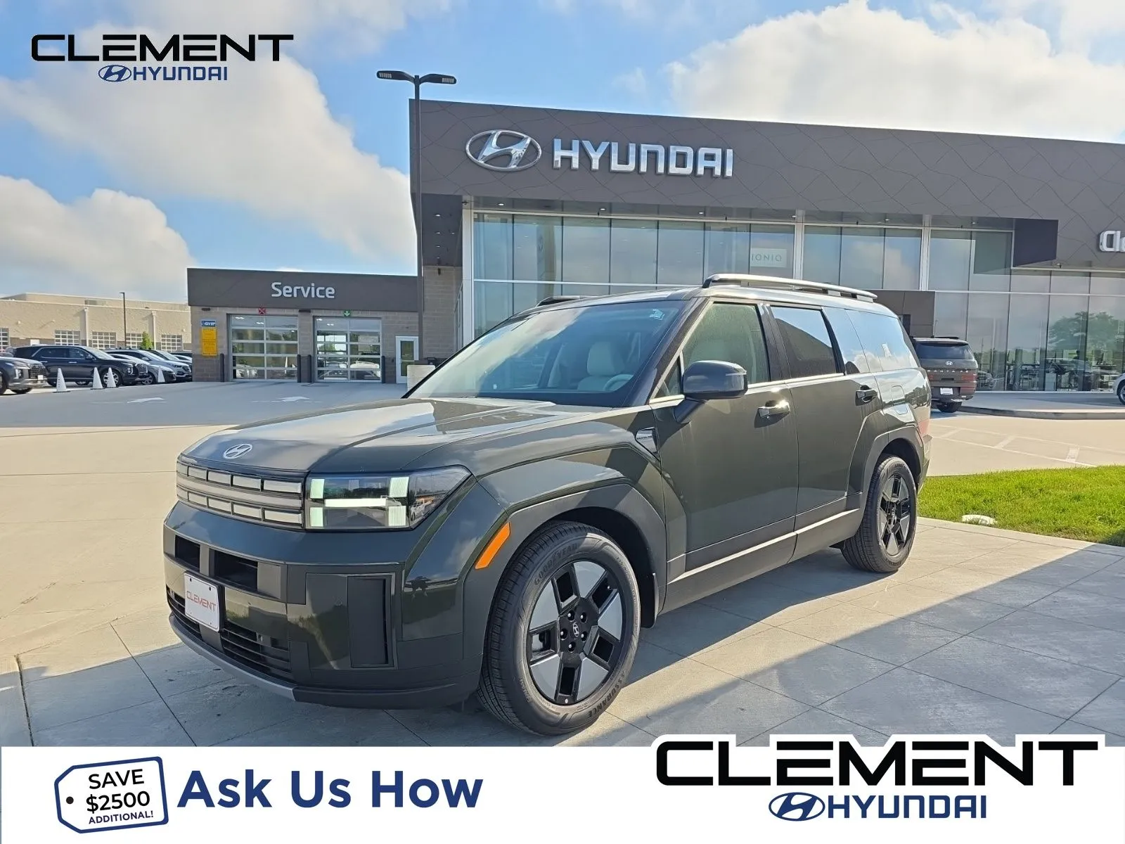 Green 2026 Hyundai Santa Fe Hybrid SEL for sale in Wentzville, MO