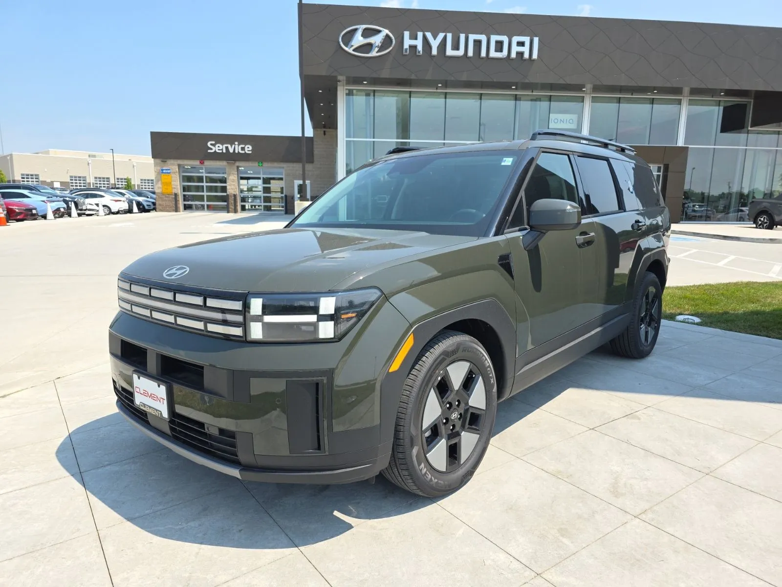 Green 2025 Hyundai Santa Fe Hybrid SEL for sale in Wentzville, MO