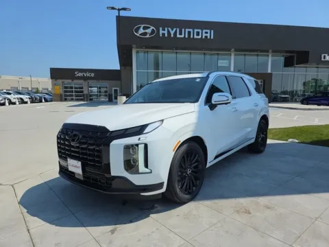 White 2025 Hyundai Palisade Calligraphy Night Edition for sale in Wentzville, MO