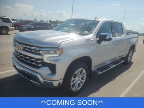 Silver 2022 Chevrolet Silverado 1500 LTZ for sale in Wentzville, MO