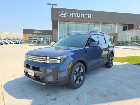 Blue 2025 Hyundai Santa Fe Hybrid SEL for sale in Wentzville, MO