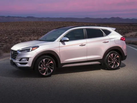 Red 2020 Hyundai Tucson SEL for sale in Wentzville, MO