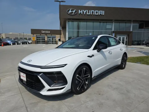 White 2025 Hyundai Sonata N Line for sale in Wentzville, MO