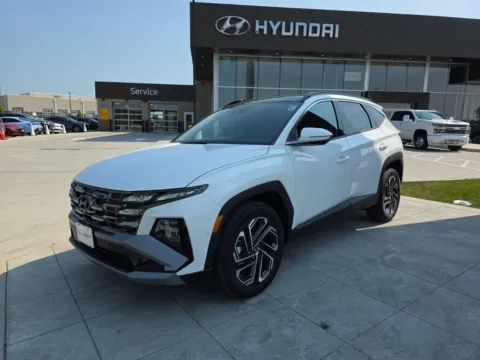 White 2025 Hyundai Tucson Limited for sale in Wentzville, MO