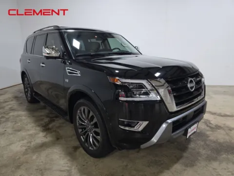 Another view of 2022 Nissan Armada Platinum for sale in Wentzville, MO at Clement Hyundai