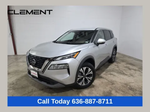 Silver 2022 Nissan Rogue SV for sale in Wentzville, MO