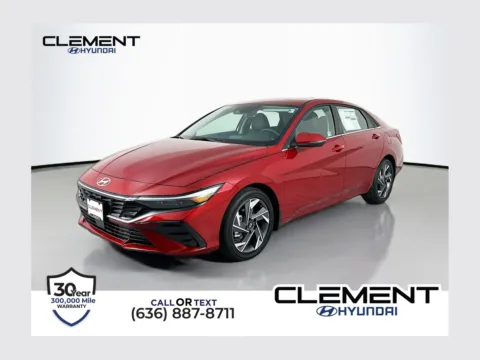 Red 2025 Hyundai Elantra Limited for sale in Wentzville, MO