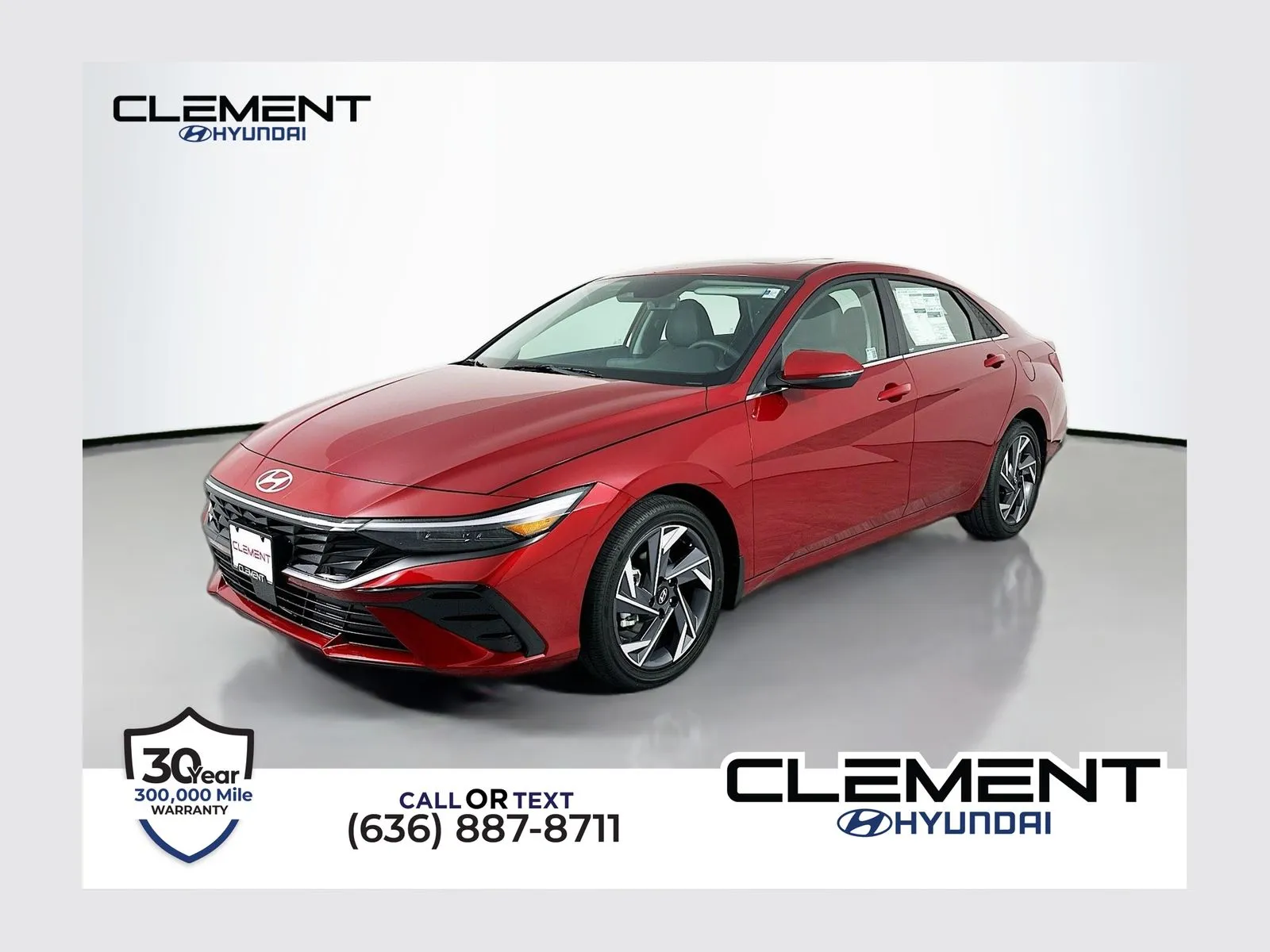 Red 2025 Hyundai Elantra Limited for sale in Wentzville, MO