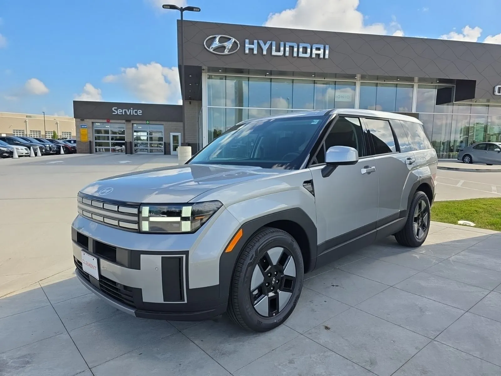 Silver 2026 Hyundai Santa Fe Hybrid SE for sale in Wentzville, MO
