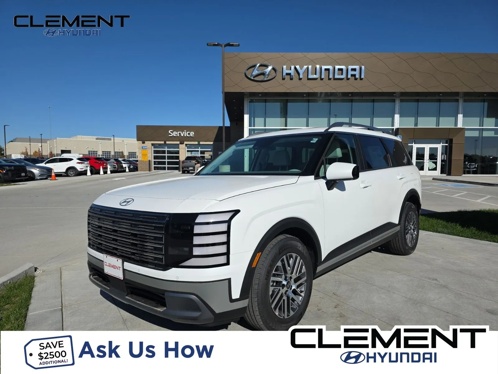 White 2026 Hyundai Palisade SEL Convenience for sale in Wentzville, MO