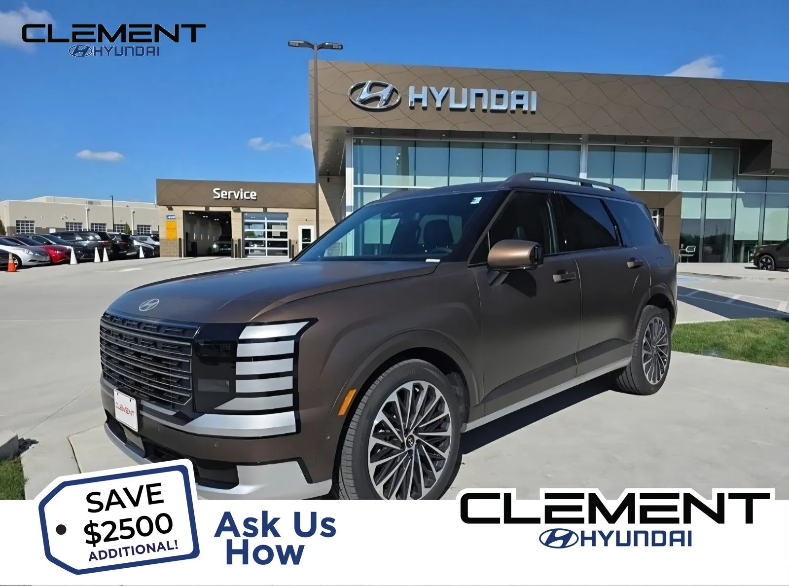 Brown 2026 Hyundai Palisade Calligraphy for sale in Wentzville, MO
