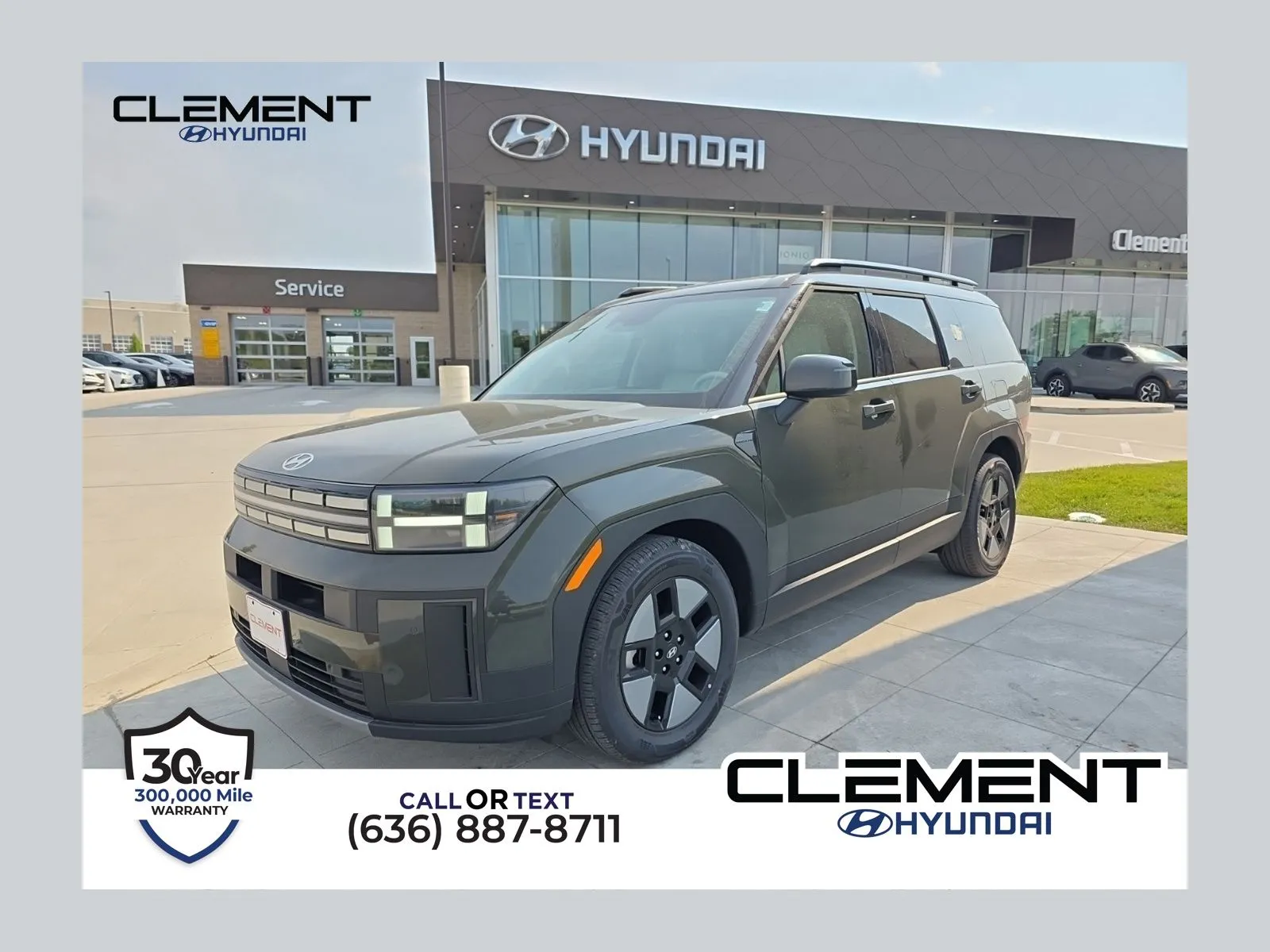 Green 2026 Hyundai Santa Fe Hybrid SEL for sale in Wentzville, MO