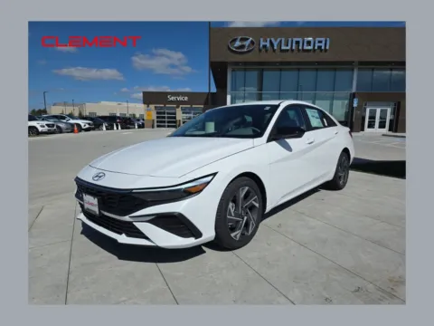 White 2025 Hyundai Elantra SEL Sport for sale in Wentzville, MO