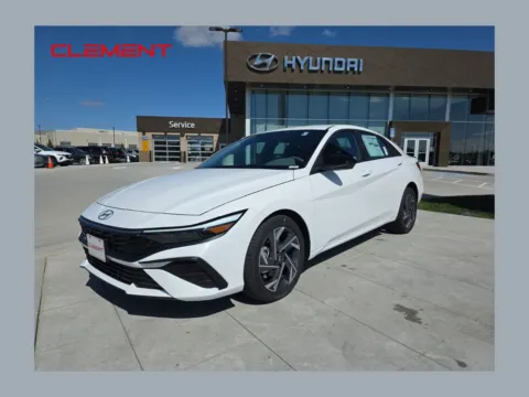 White 2025 Hyundai Elantra SEL Sport for sale in Wentzville, MO