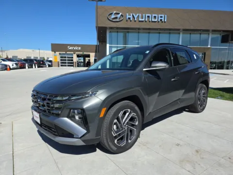 Gray 2025 Hyundai Tucson Hybrid Limited for sale in Wentzville, MO
