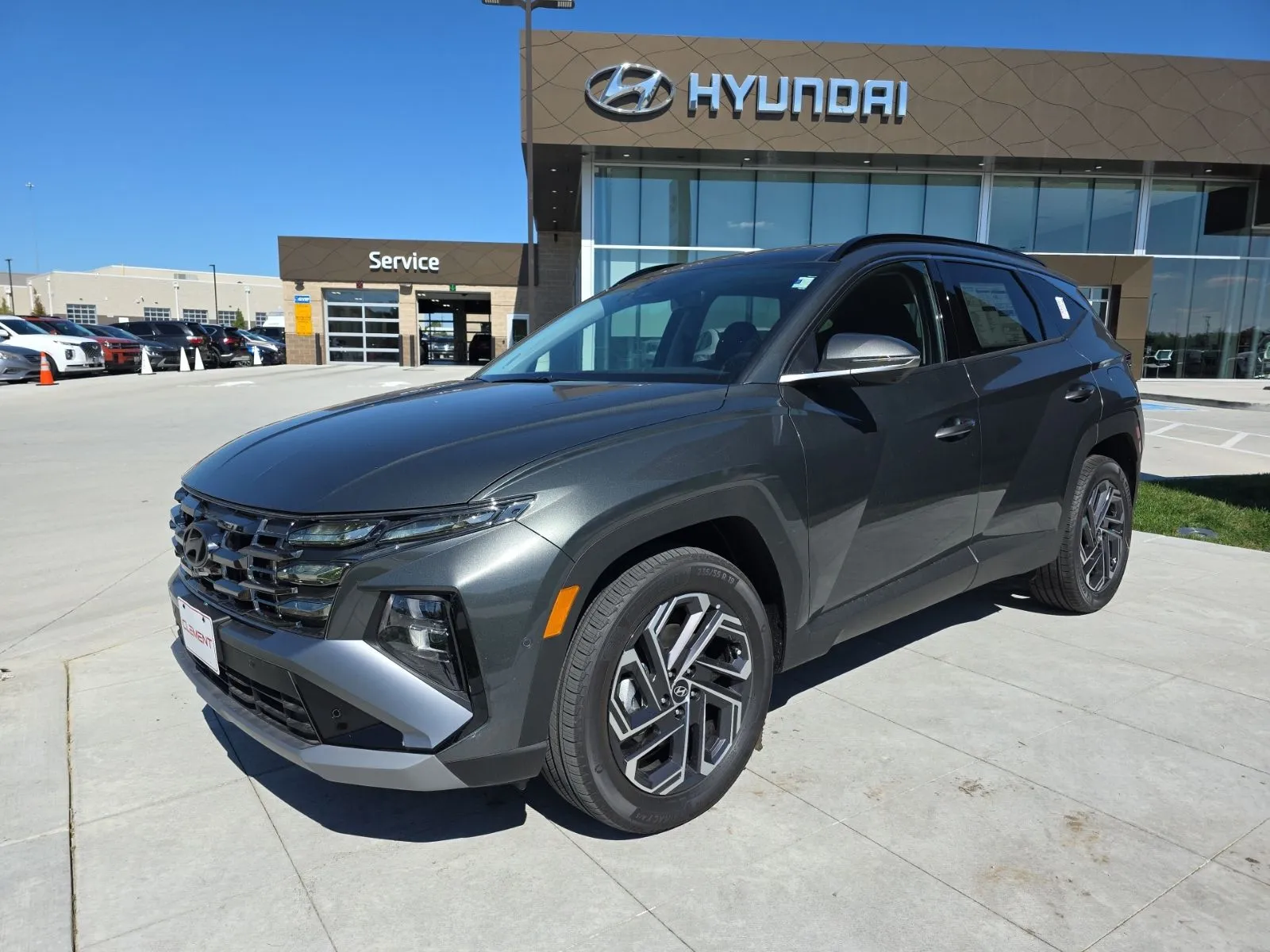 Gray 2025 Hyundai Tucson Hybrid Limited for sale in Wentzville, MO