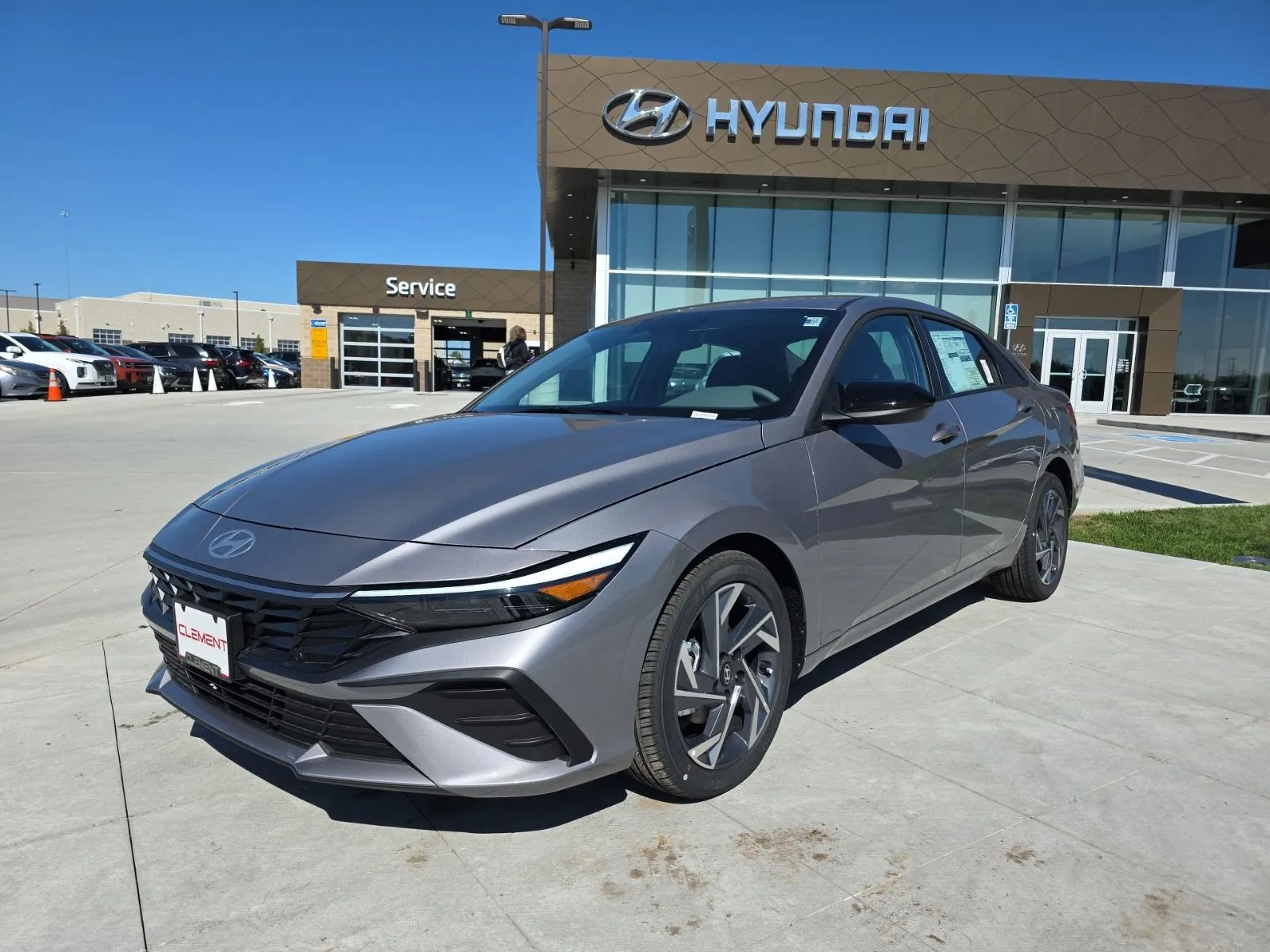 Gray 2025 Hyundai Elantra SEL Sport for sale in Wentzville, MO