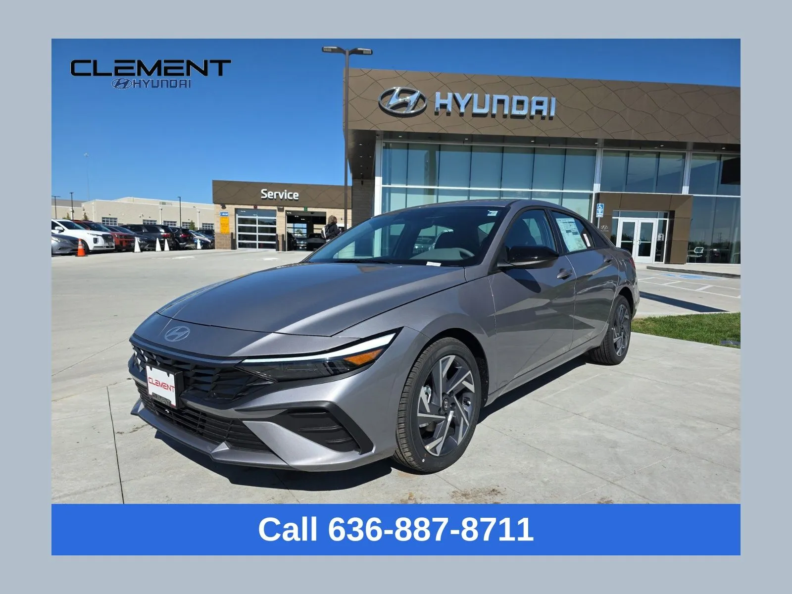 Gray 2025 Hyundai Elantra SEL Sport for sale in Wentzville, MO