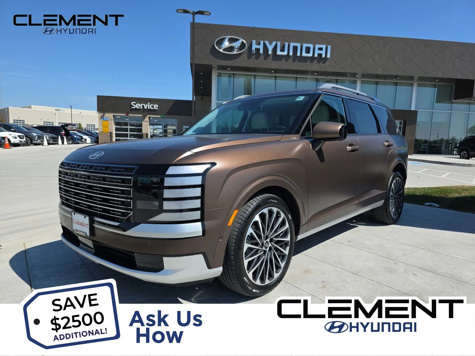 Brown 2026 Hyundai Palisade Calligraphy for sale in Wentzville, MO