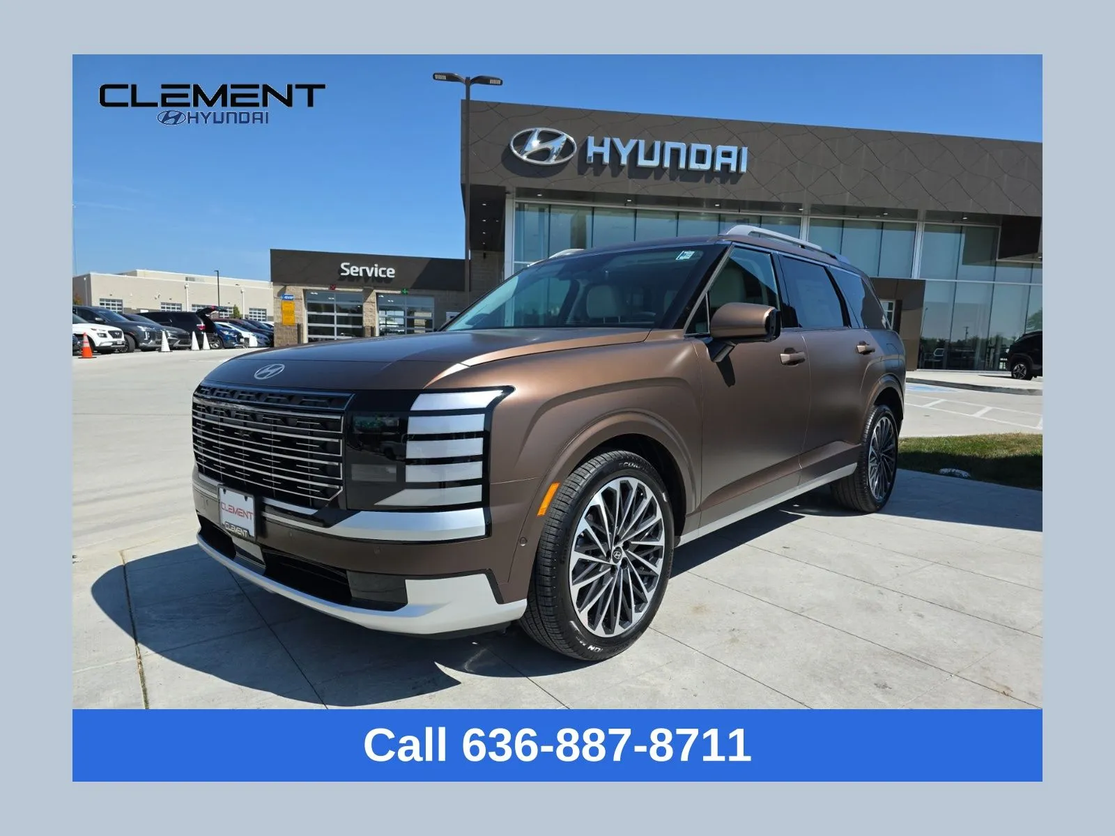 Brown 2026 Hyundai Palisade Calligraphy for sale in Wentzville, MO