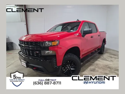 Red 2021 Chevrolet Silverado 1500 Custom Trail Boss for sale in Wentzville, MO