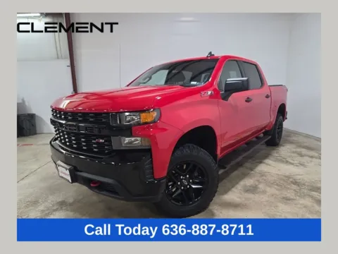 Red 2021 Chevrolet Silverado 1500 Custom Trail Boss for sale in Wentzville, MO